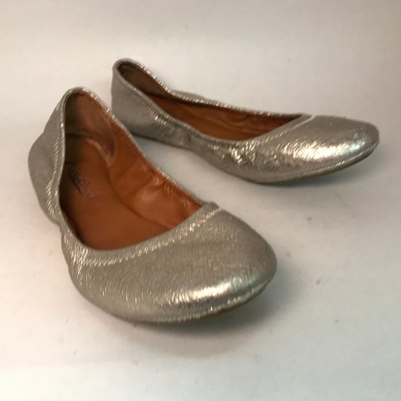 Lucky Brand Shoes - Lucky Brand Gold Flats Size 7